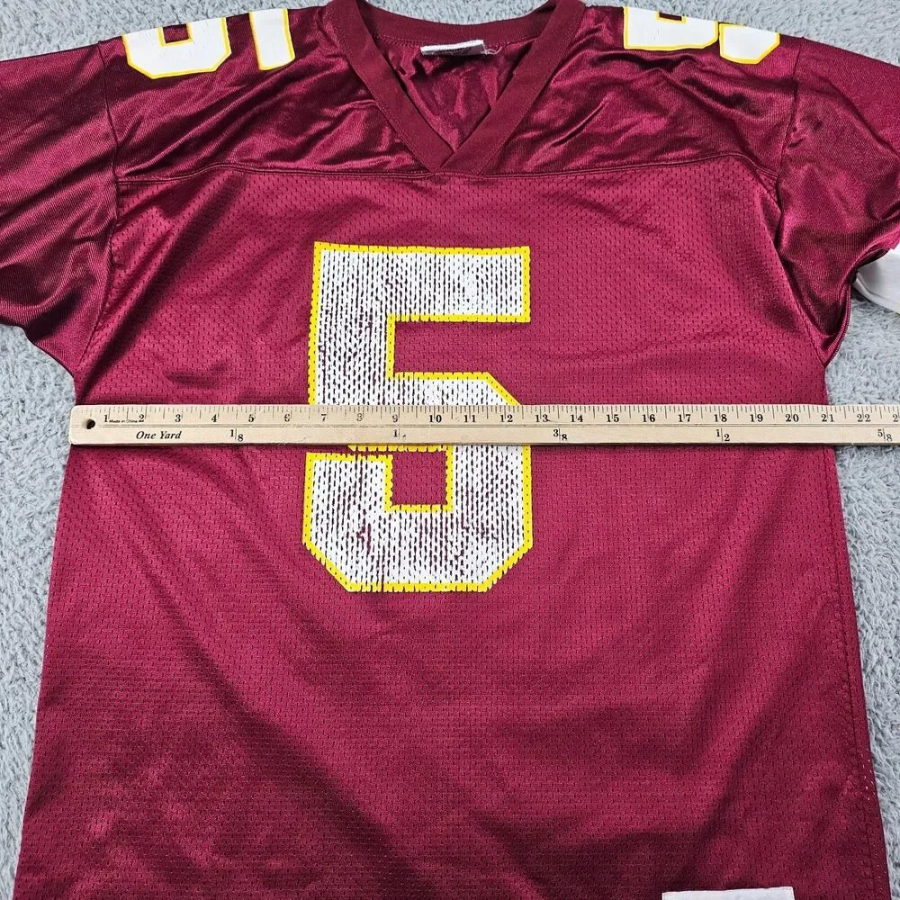 Vintage Washington Redskins Jersey Men Medium Shuler #5 Logo Athletic Commanders